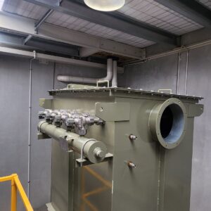 baghouse installed