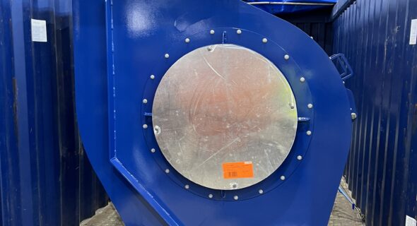 Centrifugal Fan for Glass Furnace Stack Extraction