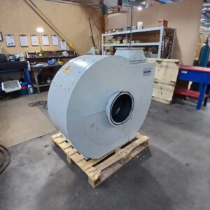 Oji Fibre fan in workshop